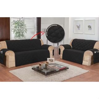 Kit Protetor de Sofá Matelado com Bolso 2 e 3 Lugares – Antiderrapante, Lavável, Conforto Total, em Oferta na Shopee