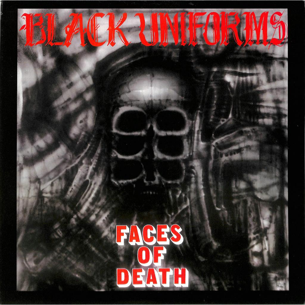 Black Uniforms - Faces Of Death - Unofficial Release Pink Lp Importado Suécia