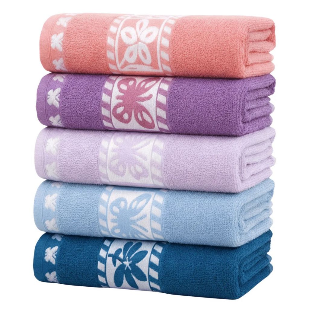 Kit 2 toalhas de banho algodão macia alta absorção