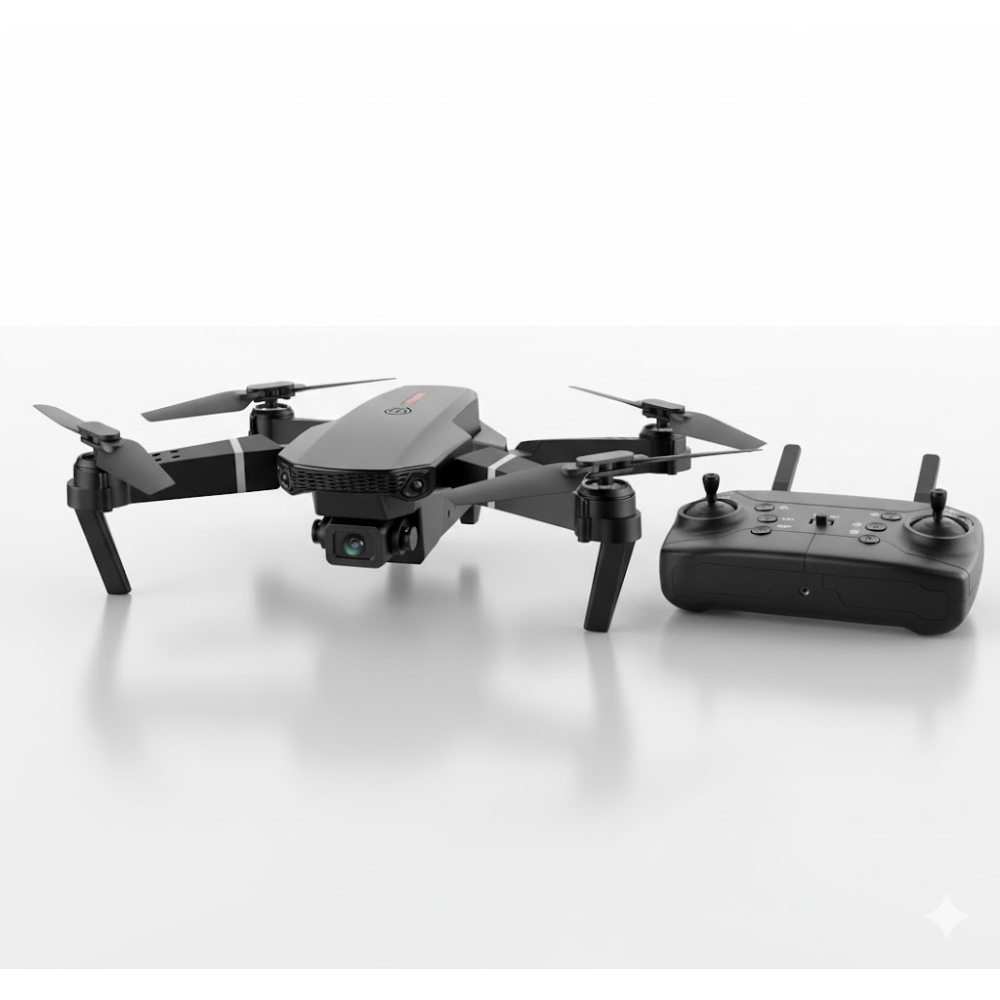 Drone XS9 4K HD WiFi FPV Dobrável Altitude Hold Voo 360 Trajetória Headless Retorno Zoom Estável