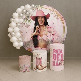 Kit Capas Painel Cilindros Decoração Ana Castela Cantora REF 045 em Oferta na Shopee