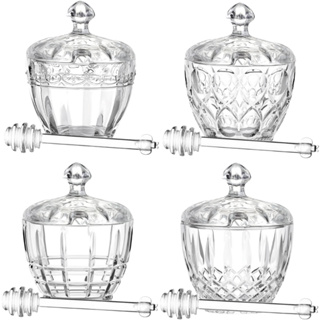 MELEIRA EM VIDRO DESING MODERNO MESA POSTA em Oferta na Shopee