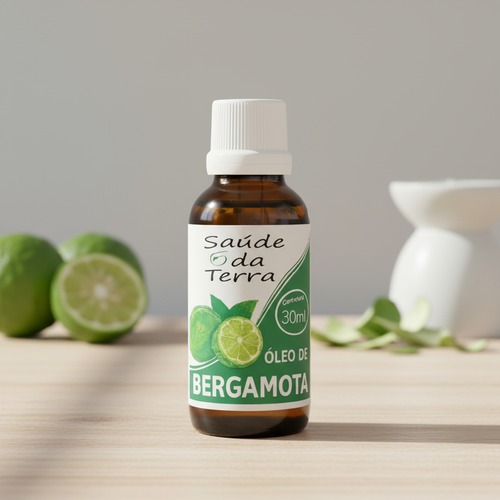 Óleo de Bergamota 30ml Bem-Estar e Revitalização da Pele