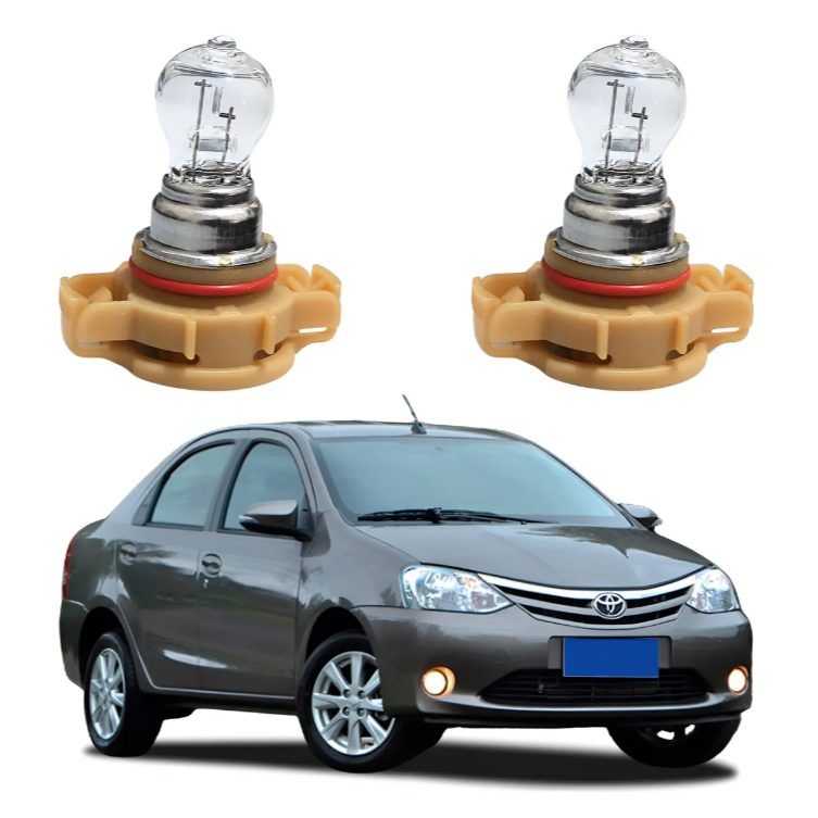 Par Lampada Farol Milha Neblina Etios 2013 A 2016 H16