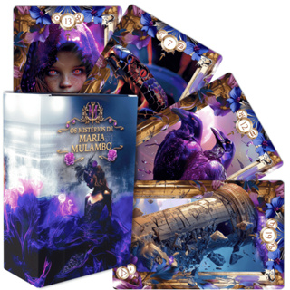 Baralho Pomba Gira Os Mistérios de Maria Mulambo Deck 36 Cartas Oráculo 100% Plastificado c/ Revista em Oferta na Shopee
