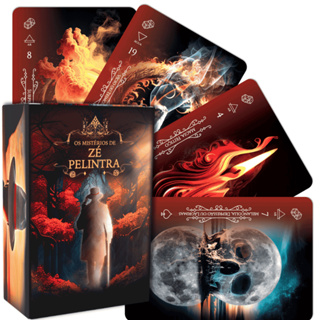 Baralho Tarot Deck Oráculo Mistérios de Zé Pelintra 36 Cartas Plastificadas + Manual Revista em Oferta na Shopee