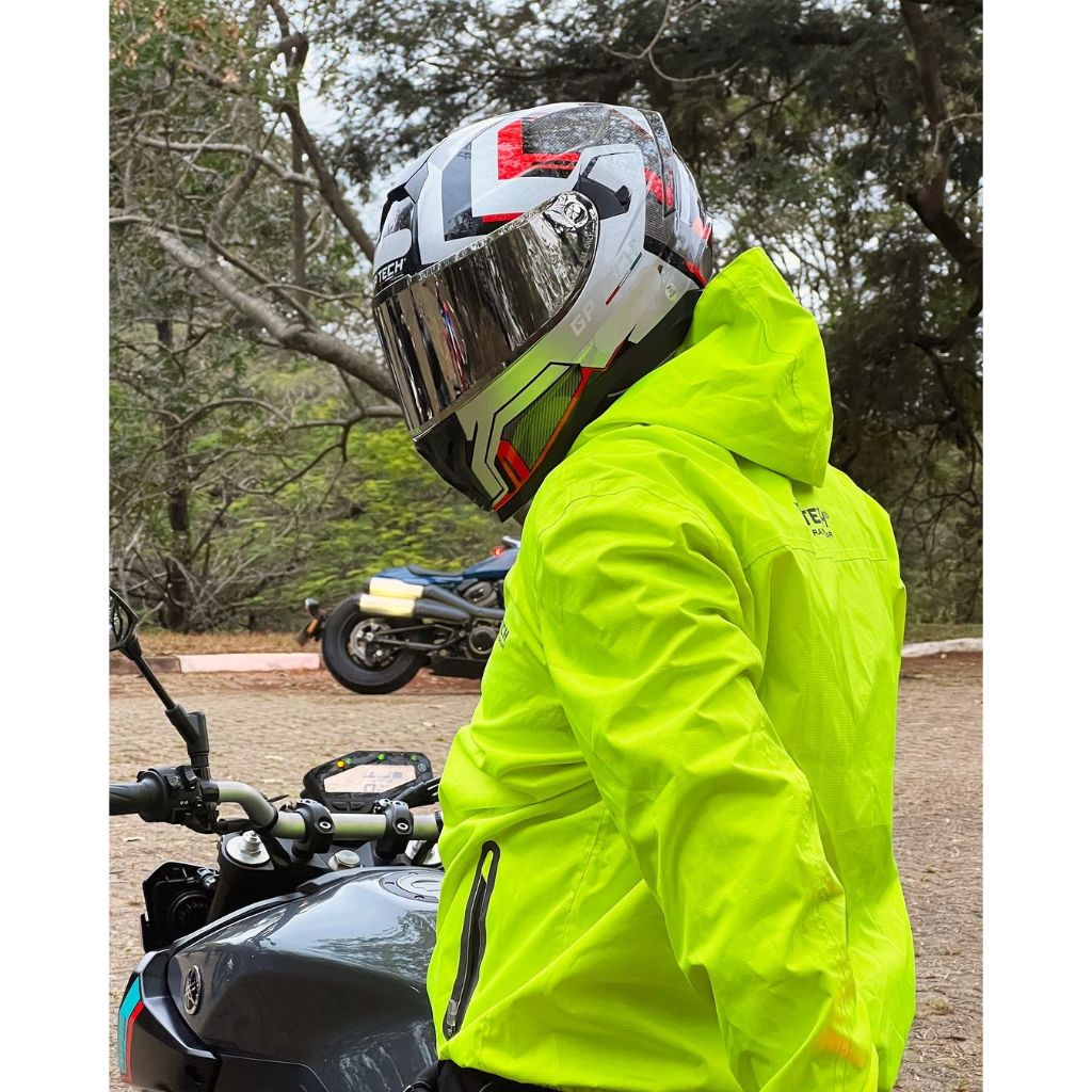 Capacete Motociclista GP TECH ULTRA Fusion V2 SV Fosco + Viseira Interna Fumê e Narigueira