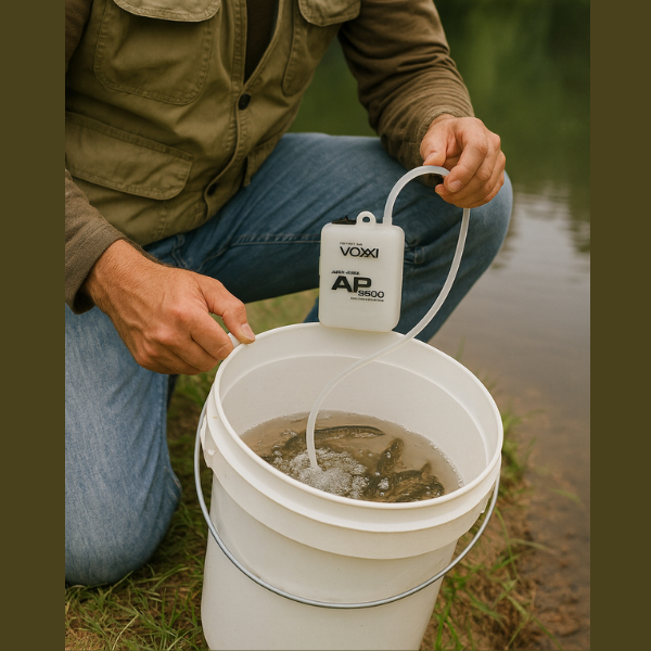Oxigenador Isca Viva Compressor Para Peixe Vivo Pesca Aerador Fazer Oxigênio Bombinha De Ar