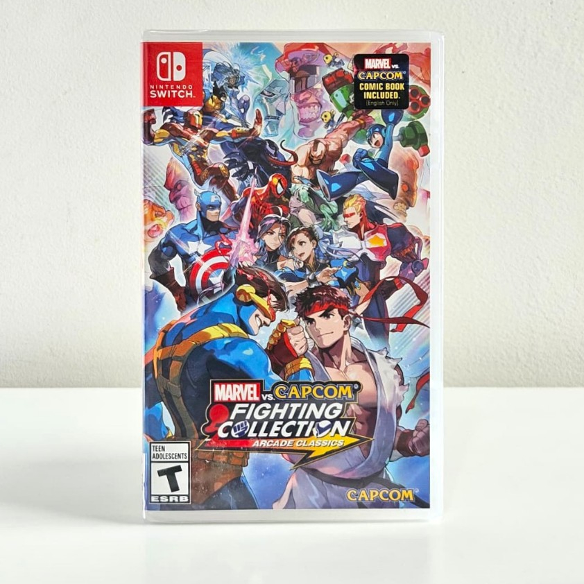 Marvel vs Capcom Fighting Collection: Arcade Classics - Jogo Switch original mídia física