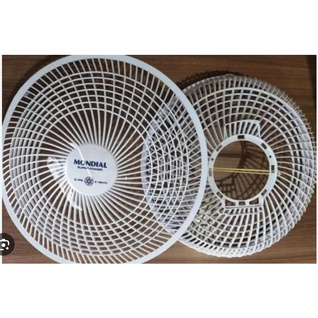 Par Grades Ventilador Mondial ULTRA MASTER 30cm Branco Original