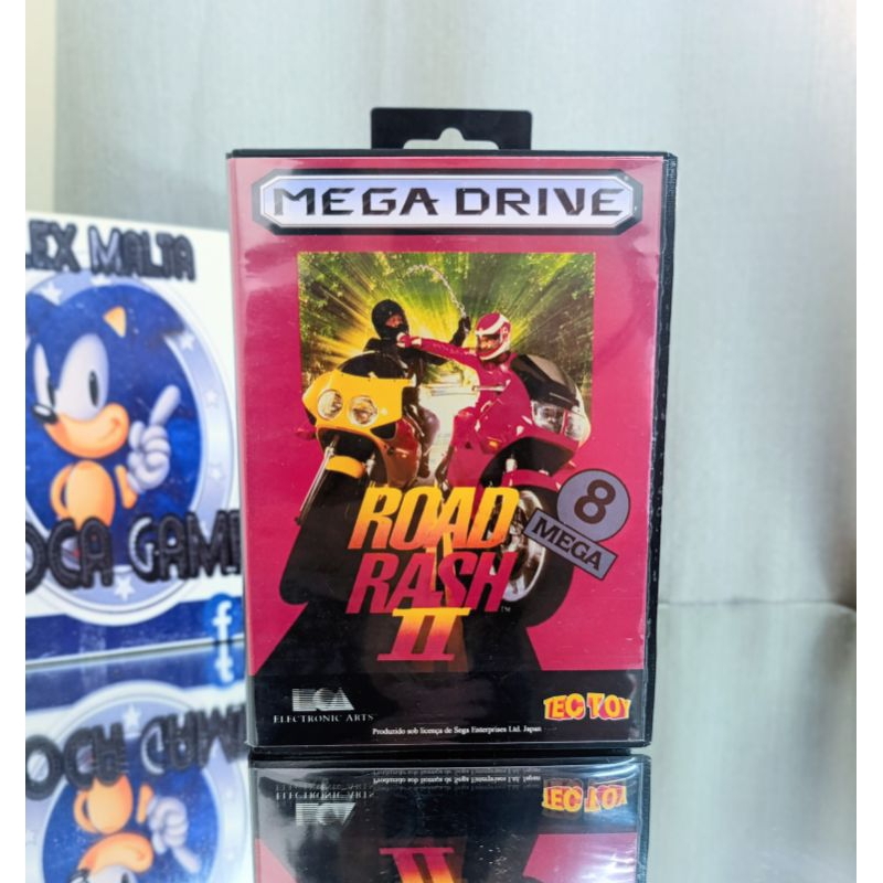 🔥CARTUCHO ROAD RASH 2 - MEGA DRIVE ANOS  80/90🔥