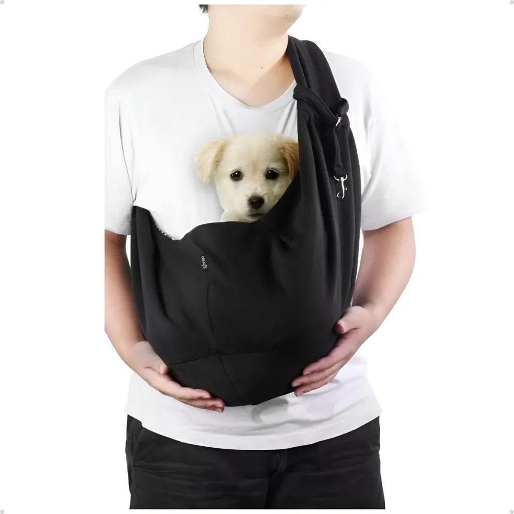Bolsa Sling Pet Transporte De Animais Alça De Ombro Passeio