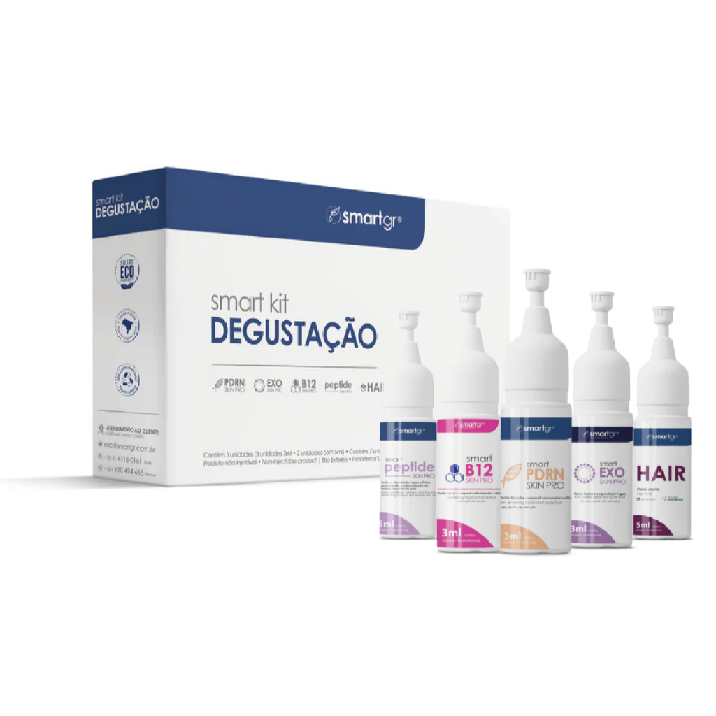 Kit Degustação 2 C/ 5 Ativos Smart Gr