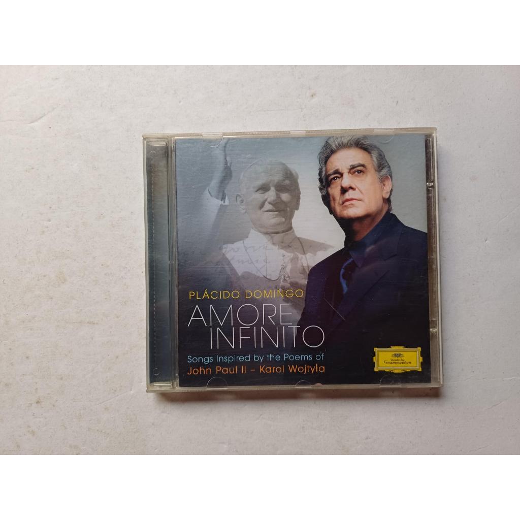 cd Placido Domingo - Amore Infinito - Músicas inspiradas nos poemas de João Paulo II / Karol Wojtyla