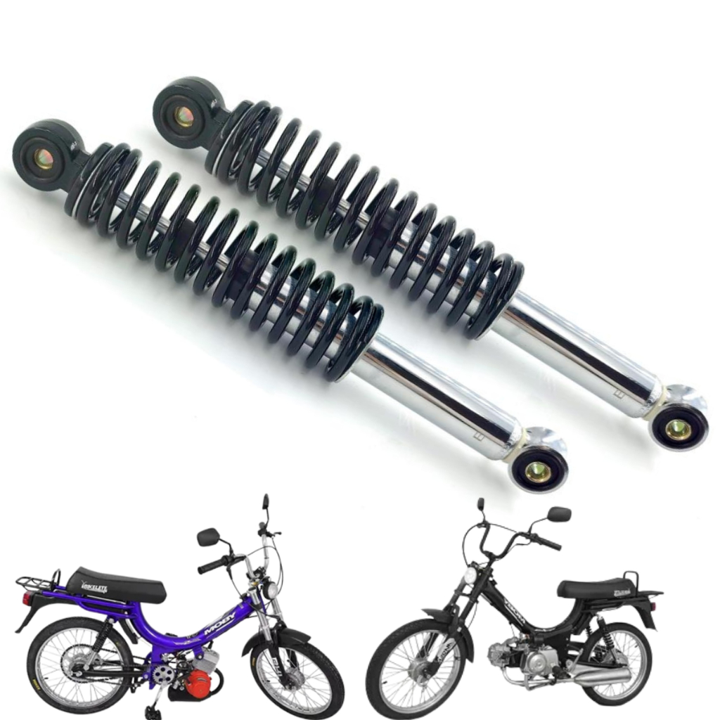 Amortecedor Traseiro Mobilete Caloi Monark Bikelete Modelos Original Embus
