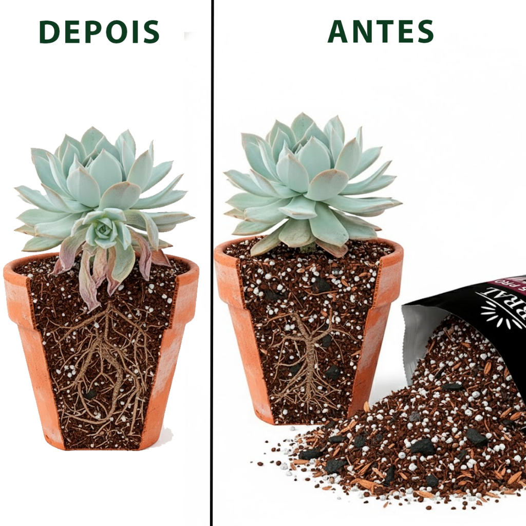 Terral Pro Substrato Premium para Suculentas 3L – Drenagem Perfeita e Nutrição Completa