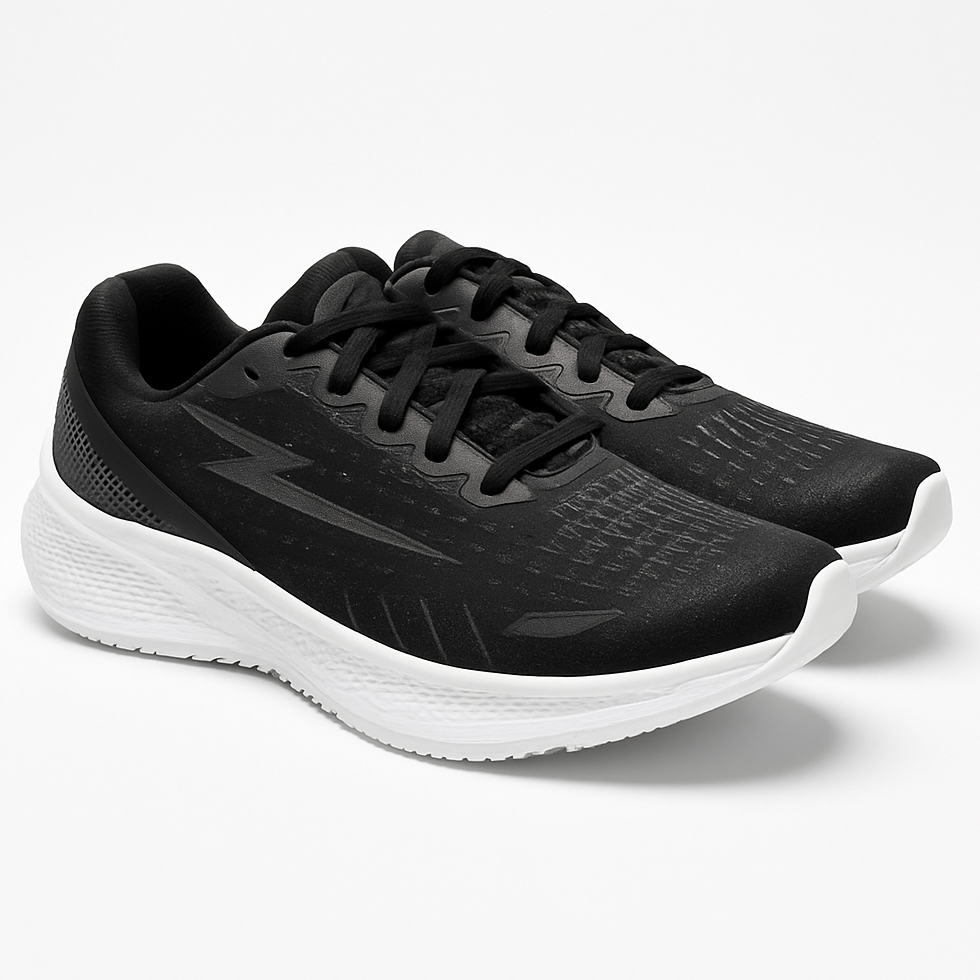 Tênis Masculino Esportivo Leve Antiderrapante Corrida Academia Casual Confortável – Preto Pay Poper