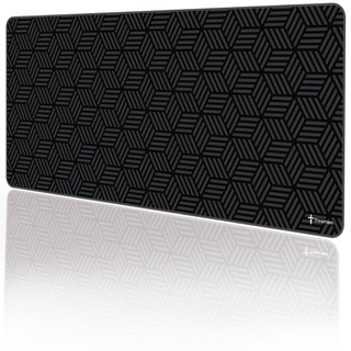 Mousepad Gamer Grande Mouse pad 90x40 Mousepad Branco Preto Deskpad Escritório Speed Tito…