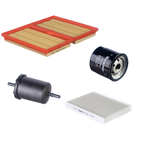 Kit Revisao Up 1.0 TSI Turbo Filtro de Ar Filtro Óleo Filtro Ar Condicionado Filtro Combustível