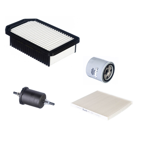Kit Revisao Hb20 1.6 16v Filtro de Ar Filtro Combustivel Filtro Ar Condicionado Filtro de Oleo