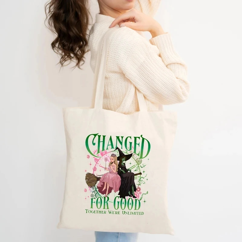 Bolsa Ecobag Ecologica Wicked Changed For Good Carton Glinda  Ariana Grande - Darknezz em Oferta na Shopee