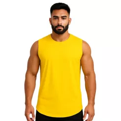 Regata Camisa Masculina Machão Lisa Academia Longline Treino Lisa