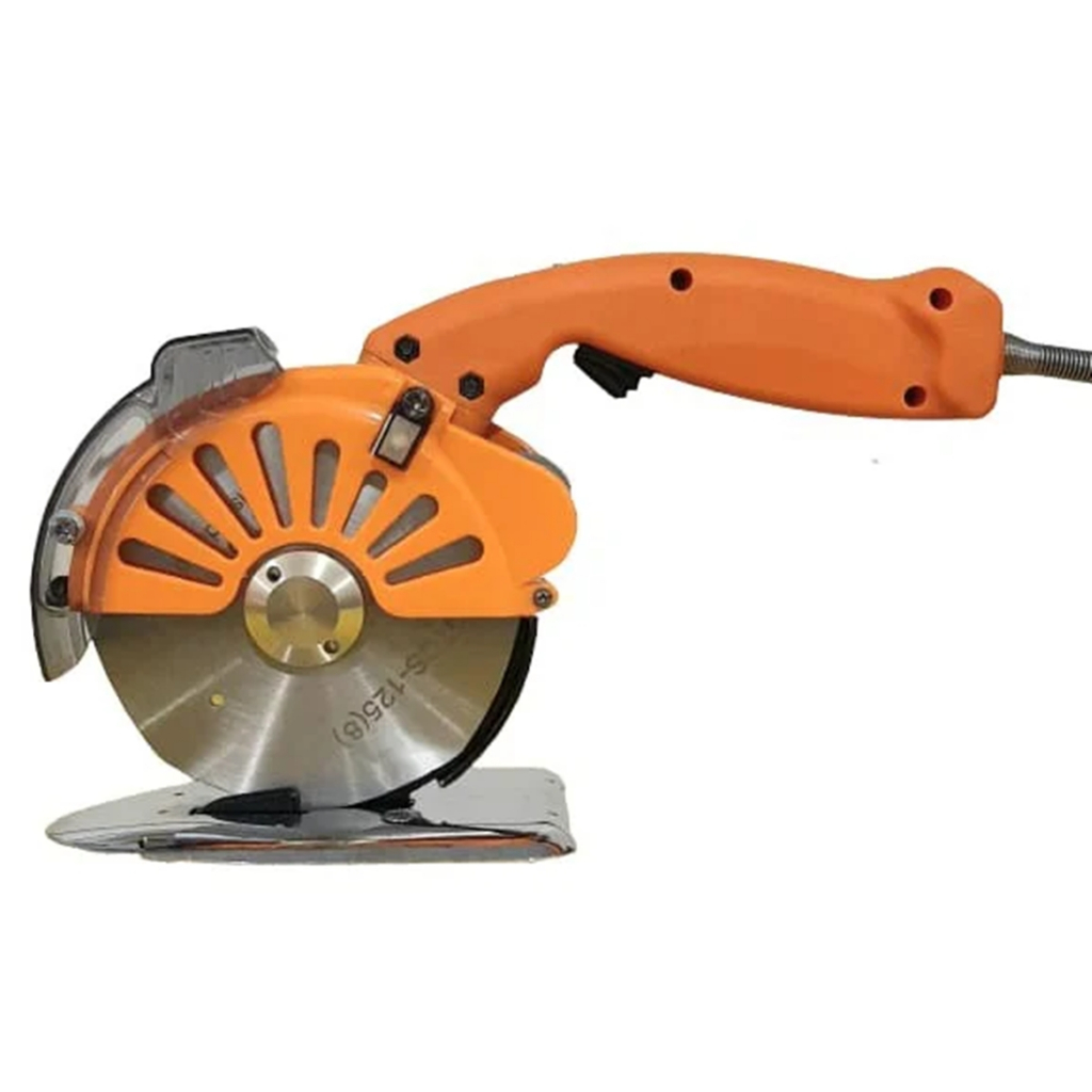 Máquina de Cortar Tecidos Yamata FY125 Direct Drive Disco 5 Polegadas Uso Profissional Alta Precisão