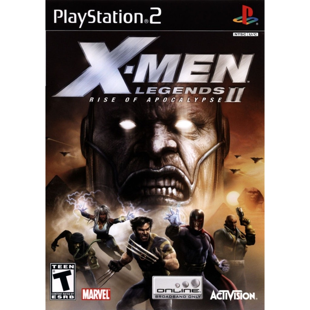 Jogo X-Men Legends II Rise of Apocalypse - PS2 - Playstation 2 desbloqueado