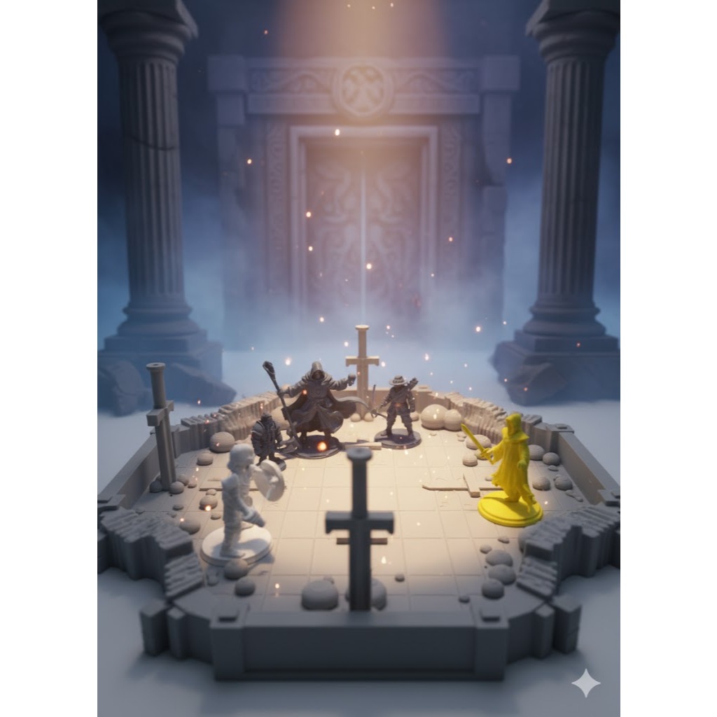 Cenário 3D Dungeons & Dragons – Ambiente Medieval para RPG