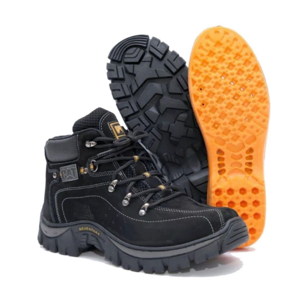 Bota Cater-pillar Dia a Dia da Moda Masculina Confortavel