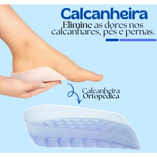 Calcanheira Vinil silicone Palmilha Esporão e Facite Original - VAI O PAR em Oferta na Shopee