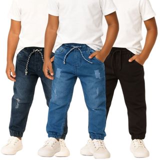 calça jogger infantil menino juvenil masculino  promoção 04 a 16 anos em Oferta na Shopee