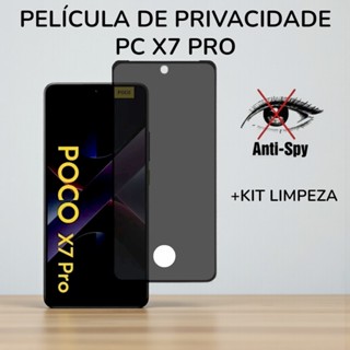 Película De Vidro 3D Privativa Para Pc X7 Pro Com Furo Para Digital em Oferta na Shopee