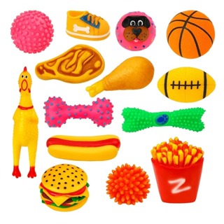 Kit Mordedor Pet Brinquedos De Borracha Divertidos Para Cães Cachorro Pequeno Médio Sortidos em Oferta na Shopee