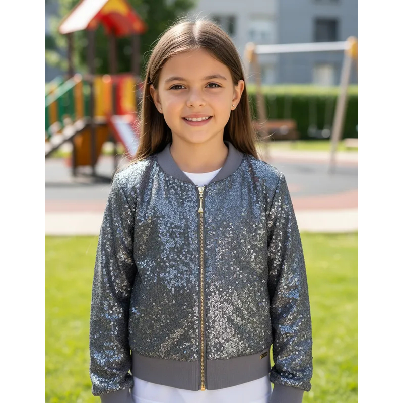 Jaqueta infantil bomber paete Nick tamanho 04