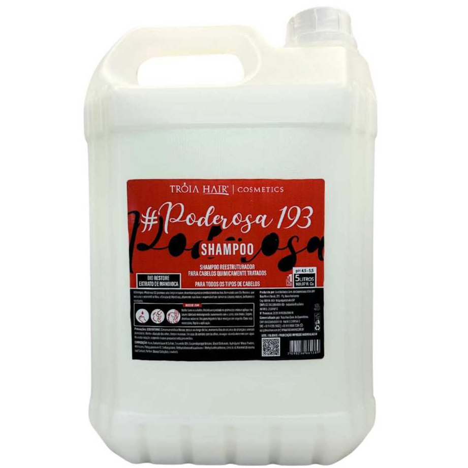 Shampoo Lavatório Poderosa 1.9.3 5kg - Troia Hair