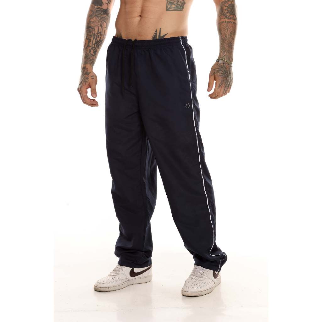 Calça Masculina Táctel Academia, Laser Confortável, Seca Rápido, Bolso e Cordão em Oferta na Shopee