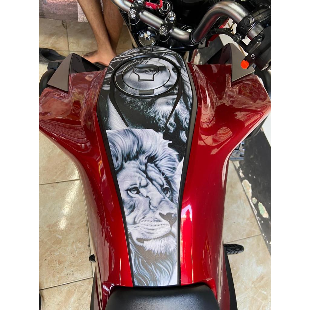 ADESIVO GRAVATA DE PROTEÇÃO PERSONALIZADO PARA TANQUE PARA CG 160 2025 2026