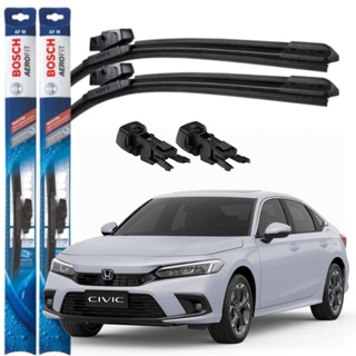 Palheta Civic G10 2017 2018 2019 2020 2021 2022 Dianteira Jogo Limpador Parabrisa Bosch em Oferta na Shopee