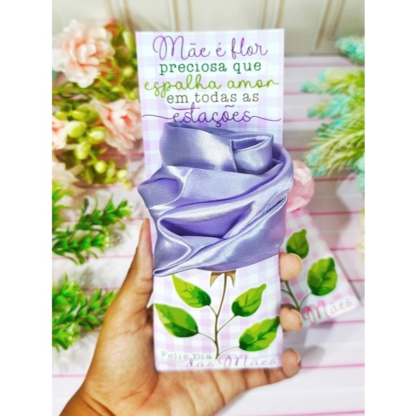 60 Cartão para Touca Cetim Dia das Mães - Papelaria