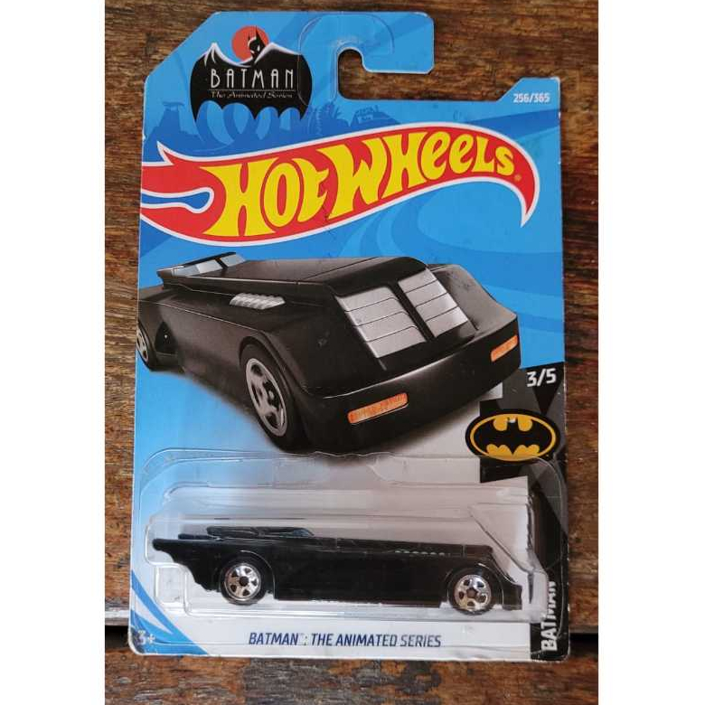 Hot Wheels - Batman: The Animated Series Preto - Batman 2018 (Lacrado) - Mainline 1:64