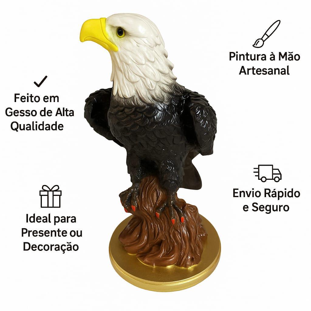 Gavião Grande Espanta Pombo Modelo Novo Pintado A Mão Preto