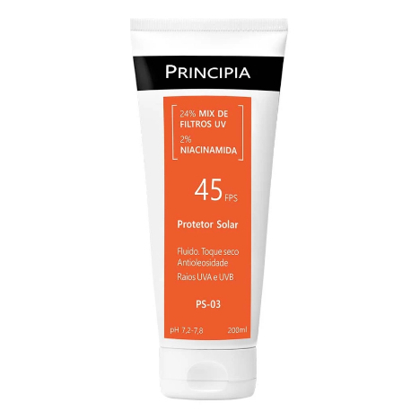 Protetor Solar Principia Corporal PS-03 FPS 45 200ml em Oferta na Shopee