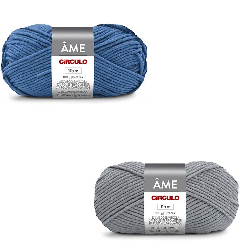 Fio Lã Âme Círculo 100g em Oferta na Shopee
