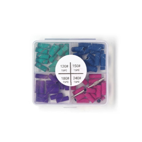Kit 60 und De Refils Slim + Broca Fininha Para Lixa