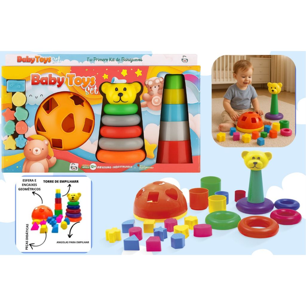 Argolas de Encaixe Bebê: Onde Comprar | BuscaProdutos