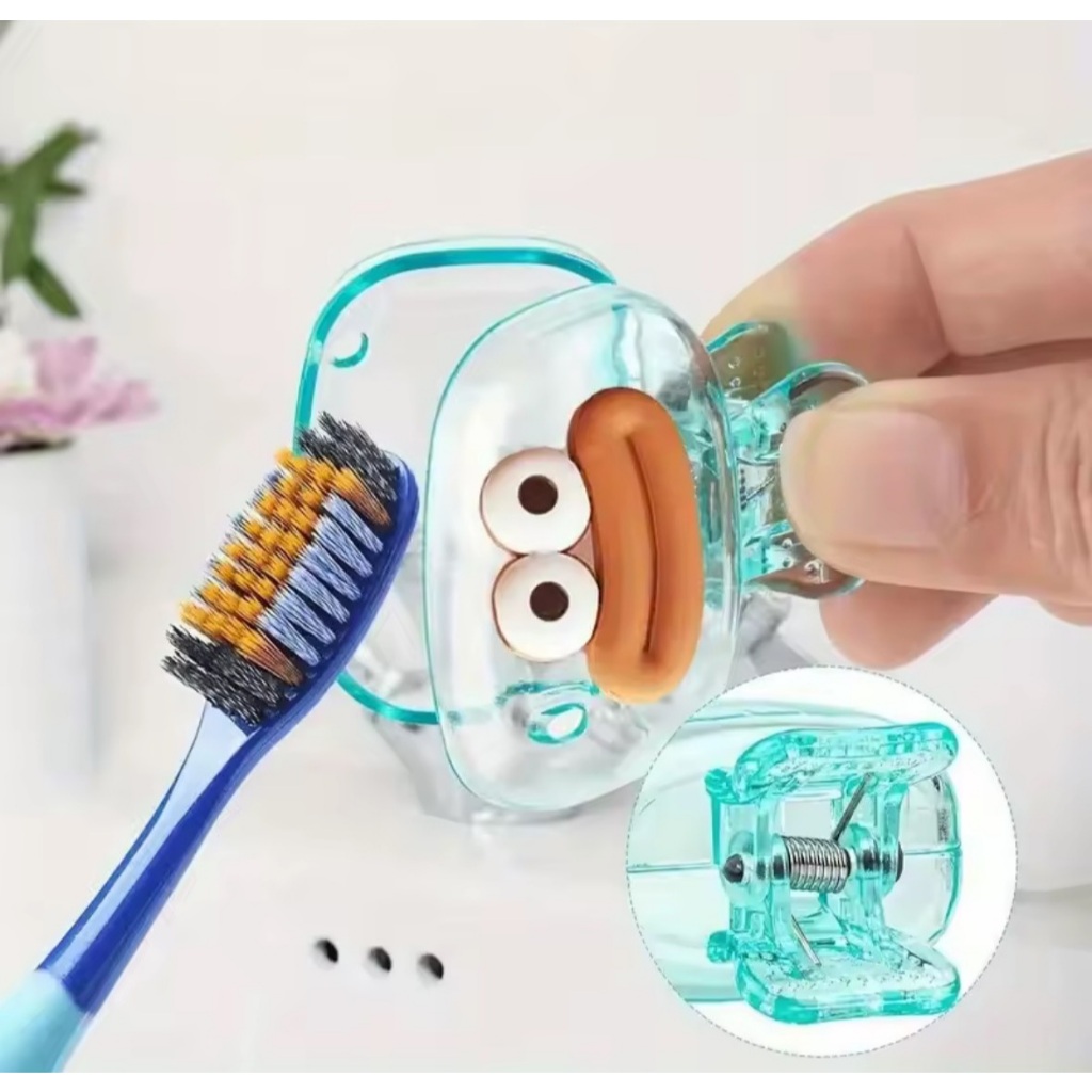 Detalhes do Escovação Mágica | Capa Escova Infantil Carinha Menina e Menino | Proteção e Higiene Dental