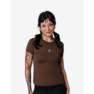 Blusinha Feminina Academia Fitness de Poliamida Dry Fit Baby Look Riber Fitness em Oferta na Shopee