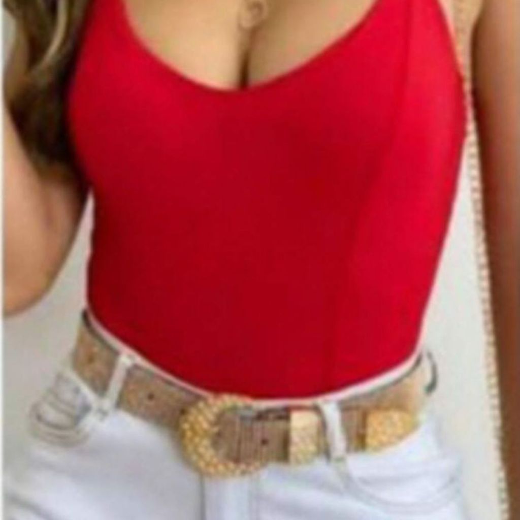 ALCINHA Body Alcinha Feminino Com Bojo em Oferta na Shopee