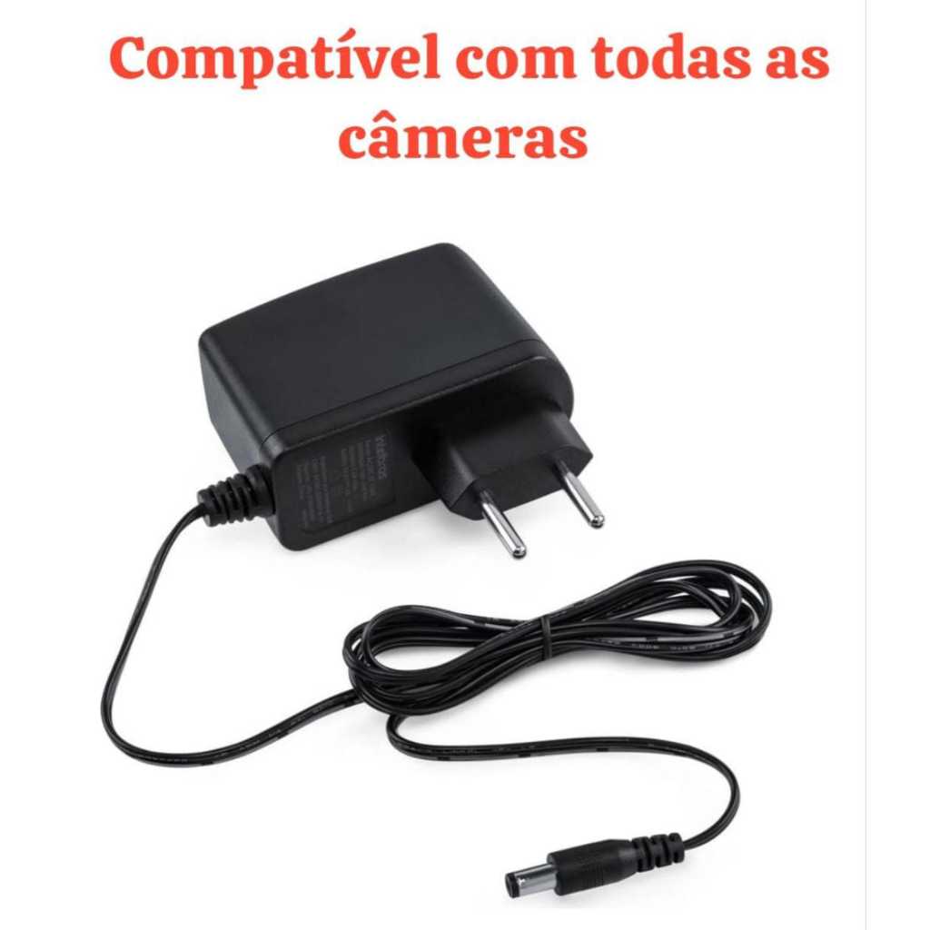 Fonte para câmera ip de segurança wi-fi 12V 2A
